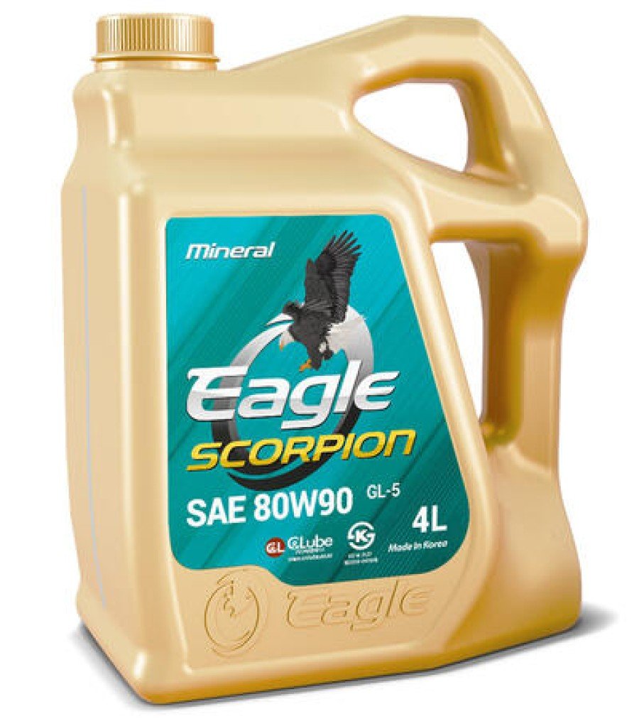 Масло трансмиссионное EAGLE SCORPION 80W90 API GL-5 4 л